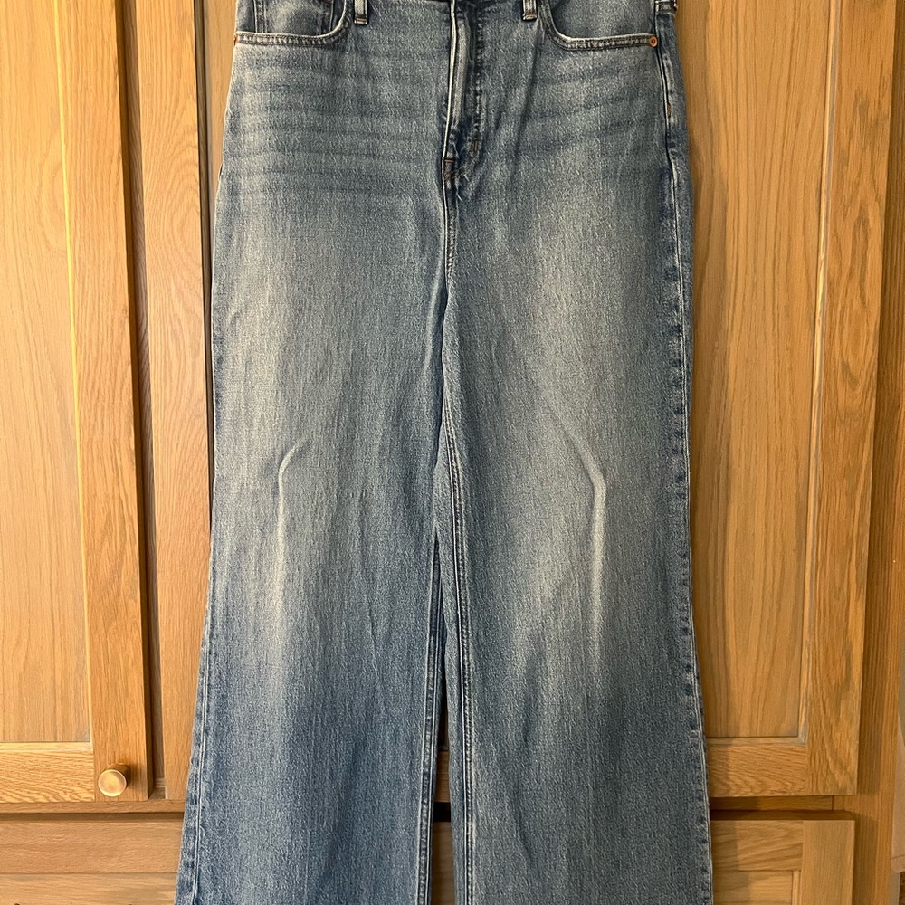 J. Crew Blue Flare Women's Jeans - Picture 3 of 7